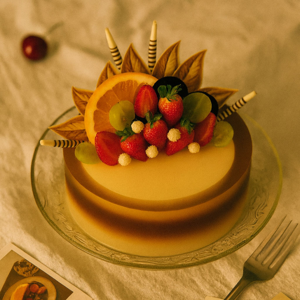 Flan Rau Câu Citrus Crown