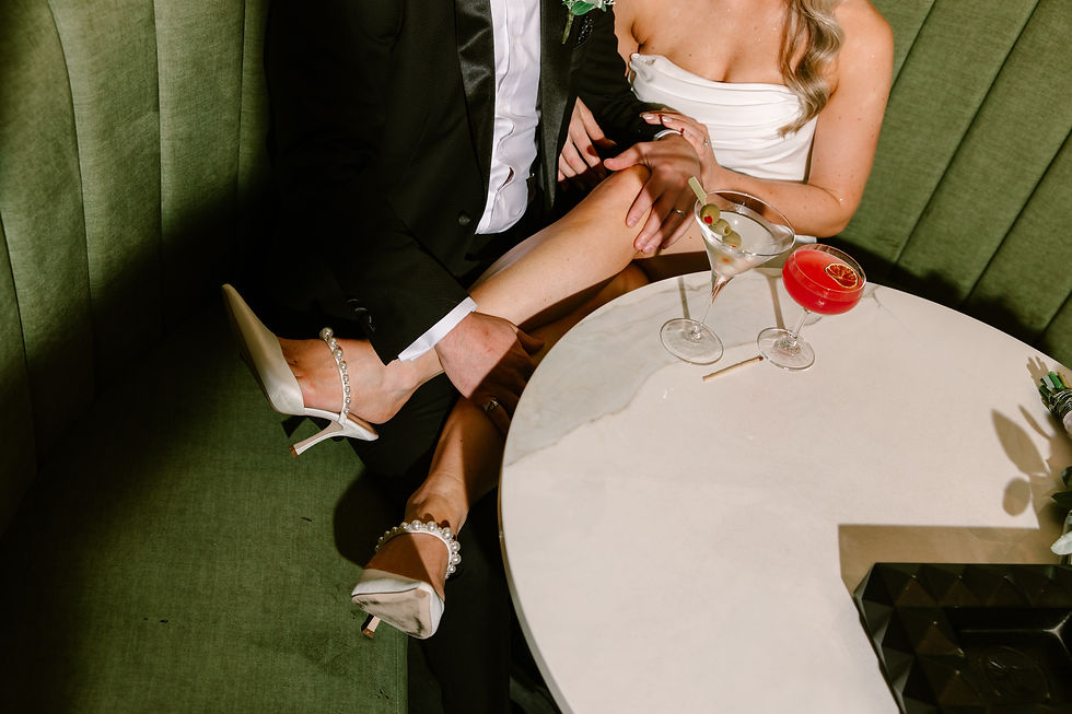 Wedding Day Timeline for a Cocktail Reception