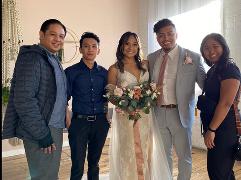 XJ Films with Wedding Couple