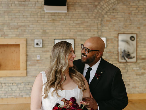 Samantha & Kevin: A Winter Wedding at The Forks & Gusto North