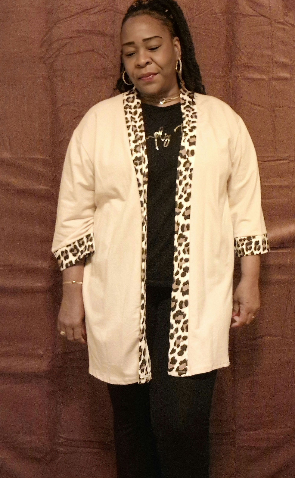 Thumbnail: Vest met panterprint 