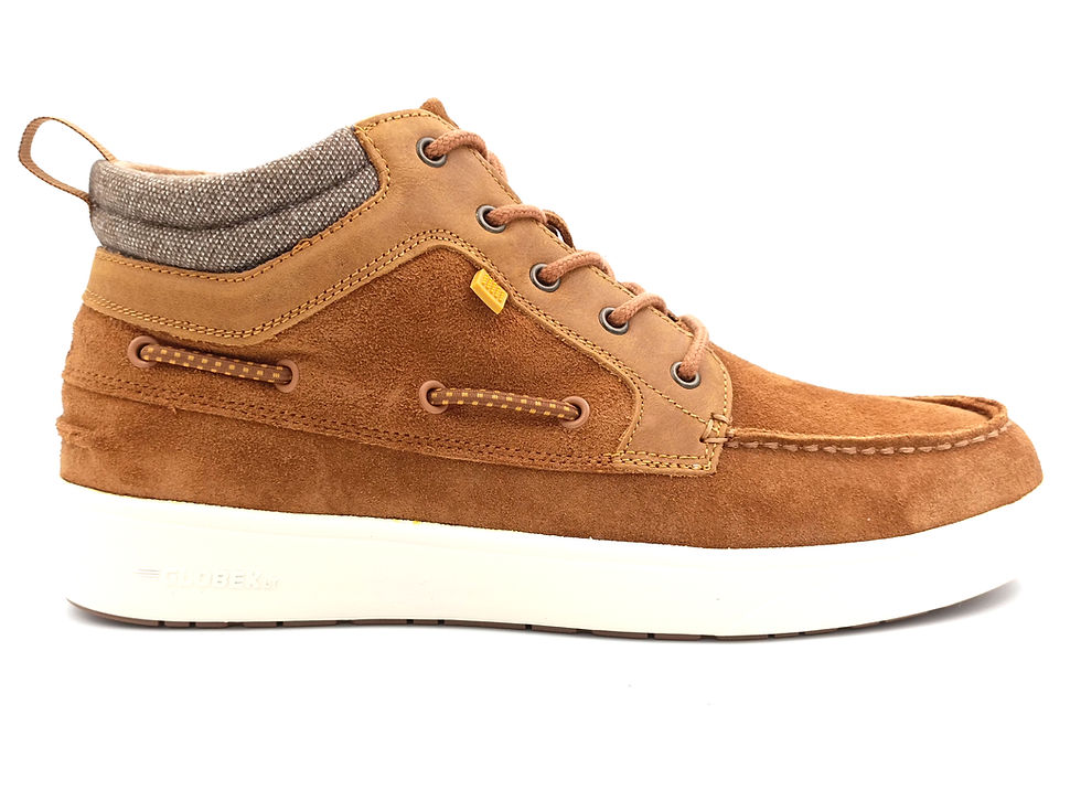 TBS GEOMIDE suede caramel