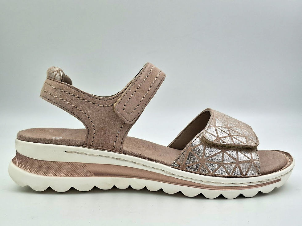 Sandales ARA 12-47207 -19 sand silber vue de profil