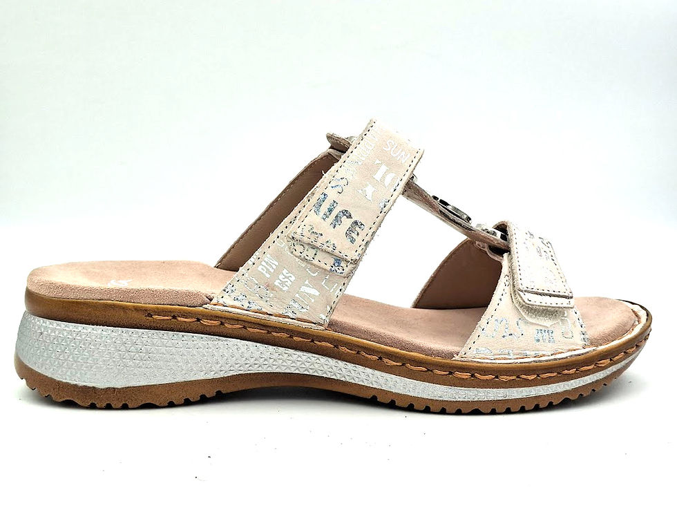 Mules ARA HAWAII 12-29003-07 nebbia vue de profil