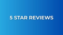 5 Star Reviews