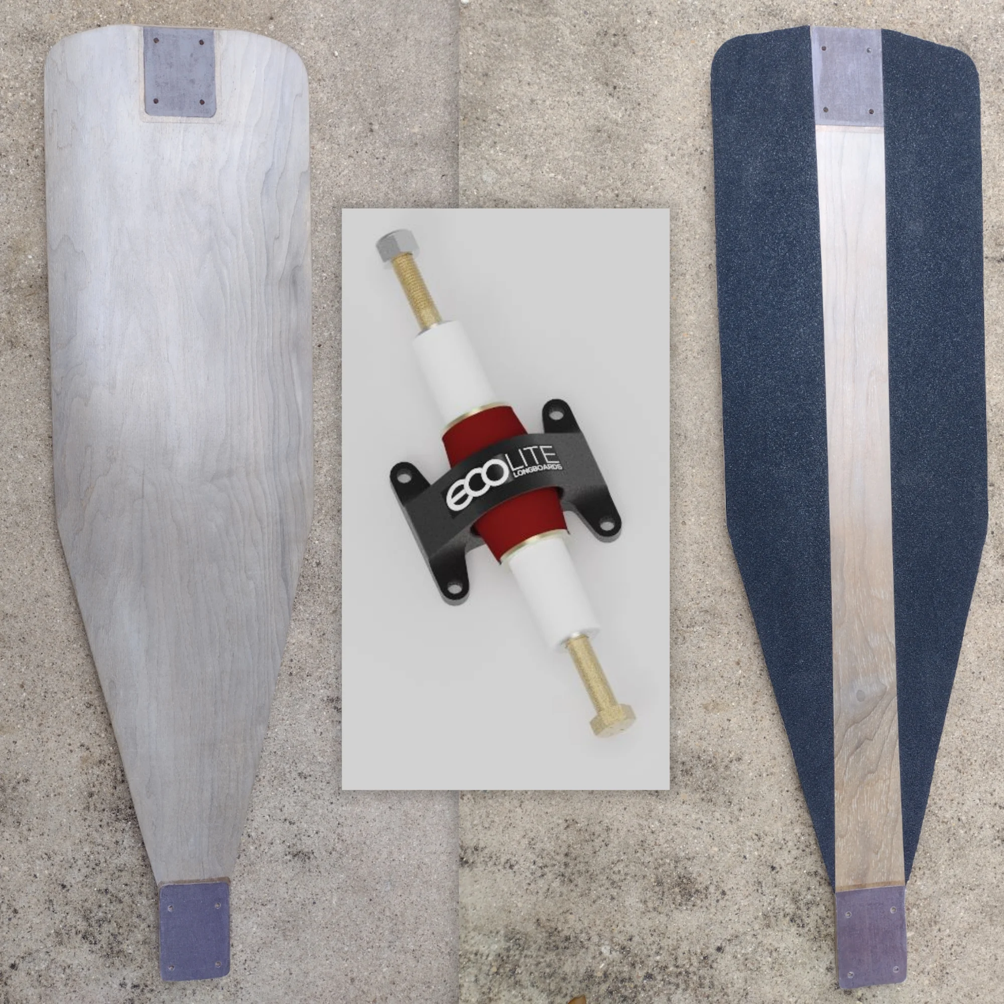 ECOLITE T-ZERO TRUCK (WITH DECK)