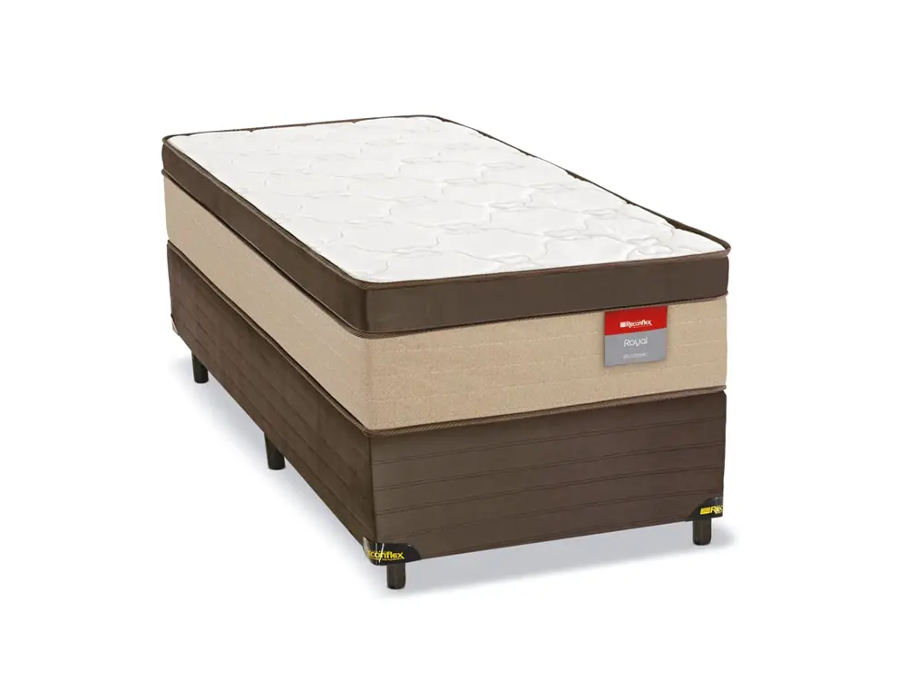 Conjunto Box Solteiro Reconflex Royal/Somie Venice