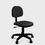 Miniatura: Cadeira Giratória Secretária Internauta Nylon Tecido Preto