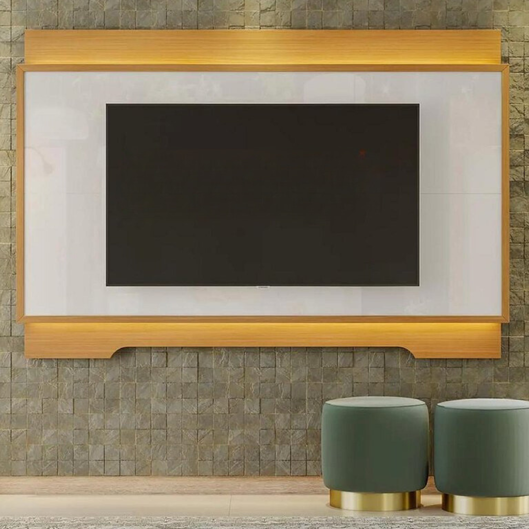 Painel Michigan Lukaliam Off White/Tauari