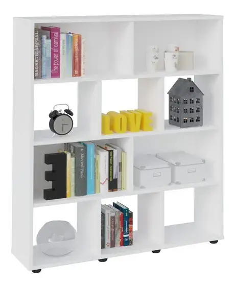 Miniatura: Estante Book Branca