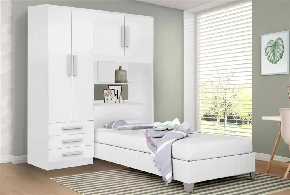 Guarda Roupa Rud Rack México Branco