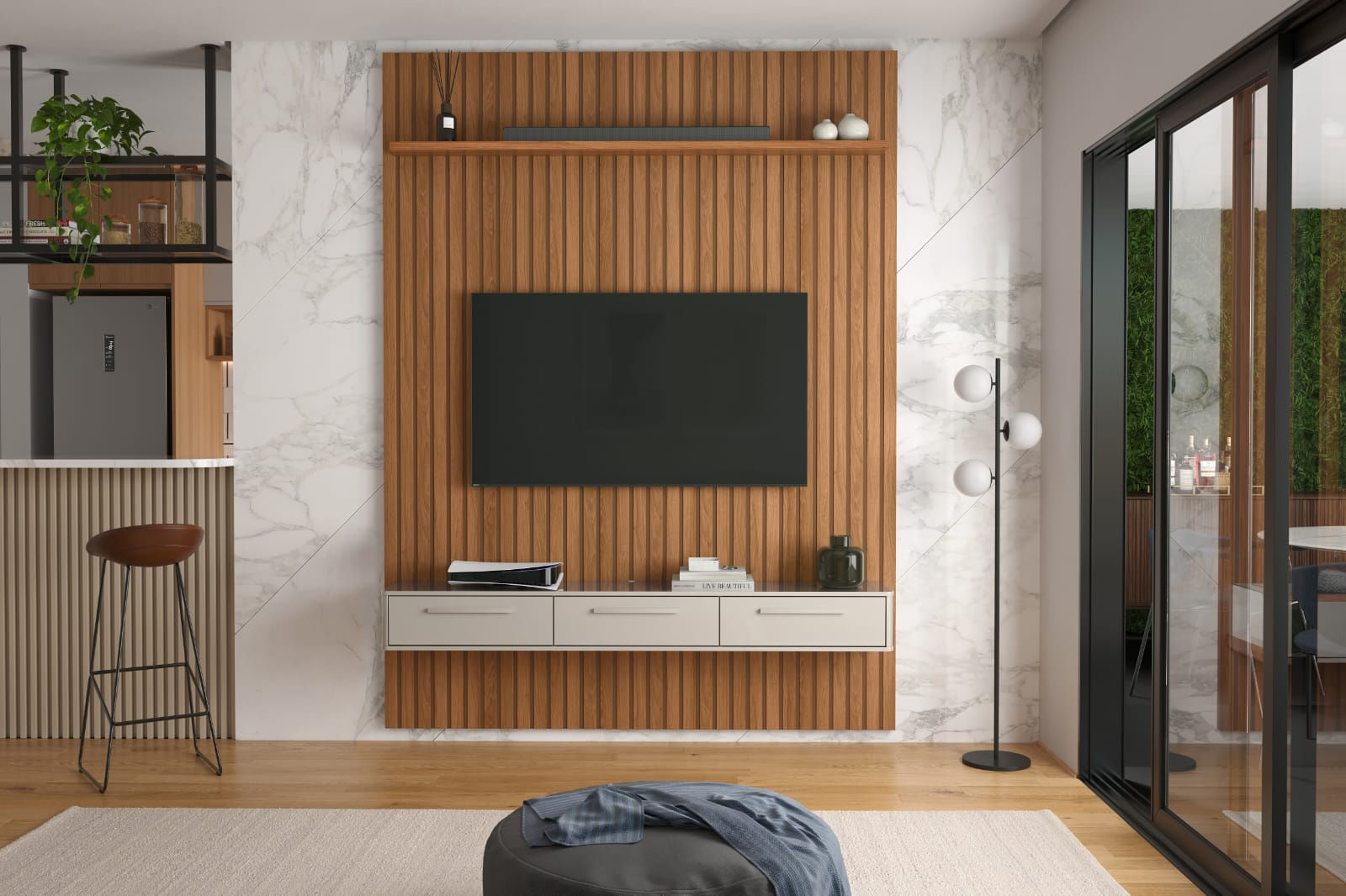 Home Oslo Bali 1.8 Lukaliam Off White/Jetiquiba