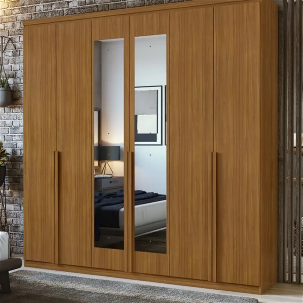 Guarda Roupa Lopas Alonzo Completo Naturale