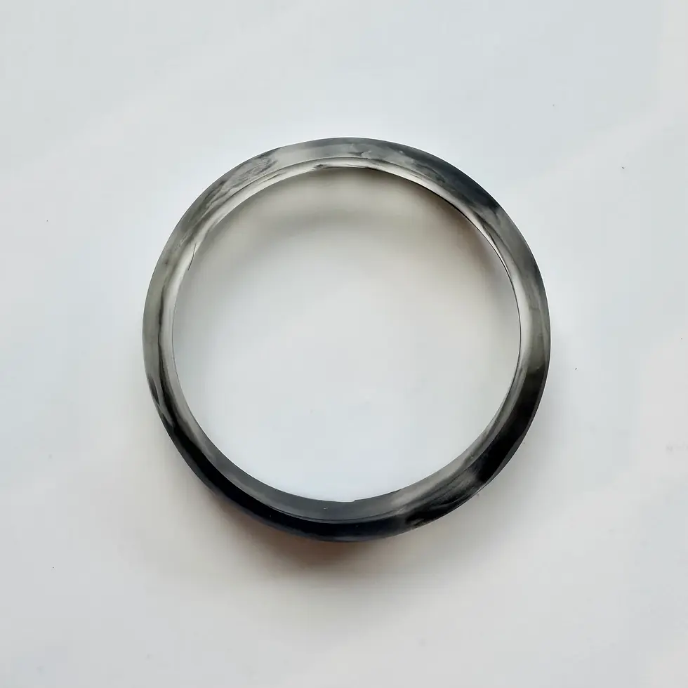 Thumbnail: Organic Resin Stacking Bangle