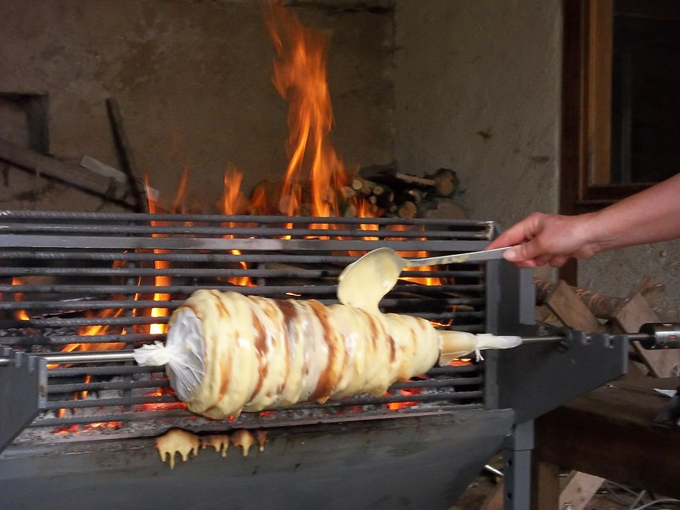 Gateau a la broche