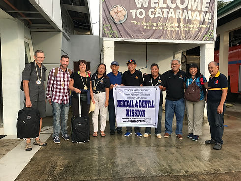 Rotary Club of Catarman meets us at the