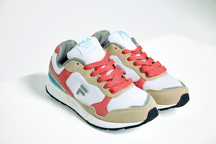 KIWI李函:中韓混血的時尚名模,展示了如何搭配FILA鞋款打造出自己的風格。