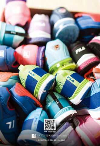 FILA FOOTWEAR, 運動生活風格, 型錄設計, 運動價值