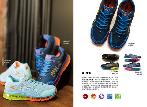 FILA FOOTWEAR, 運動生活風格, 型錄設計, 運動價值