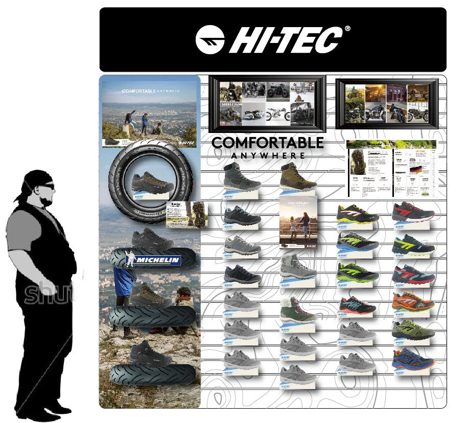 Hi-Tec Trail OX, 米其林橡膠, 戶外運動鞋