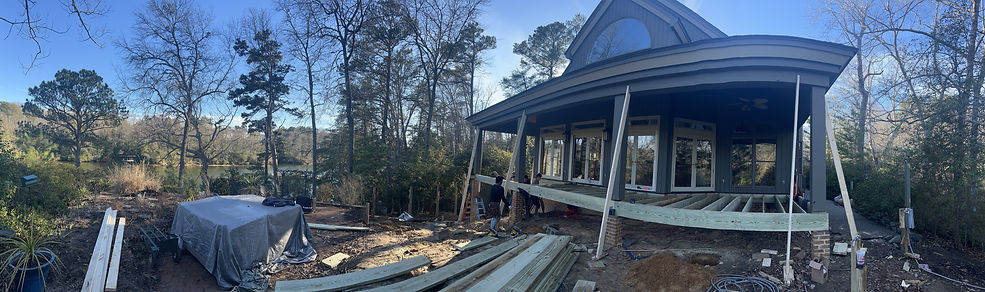 Expansive Deck Addition in Deltaville, Virginia