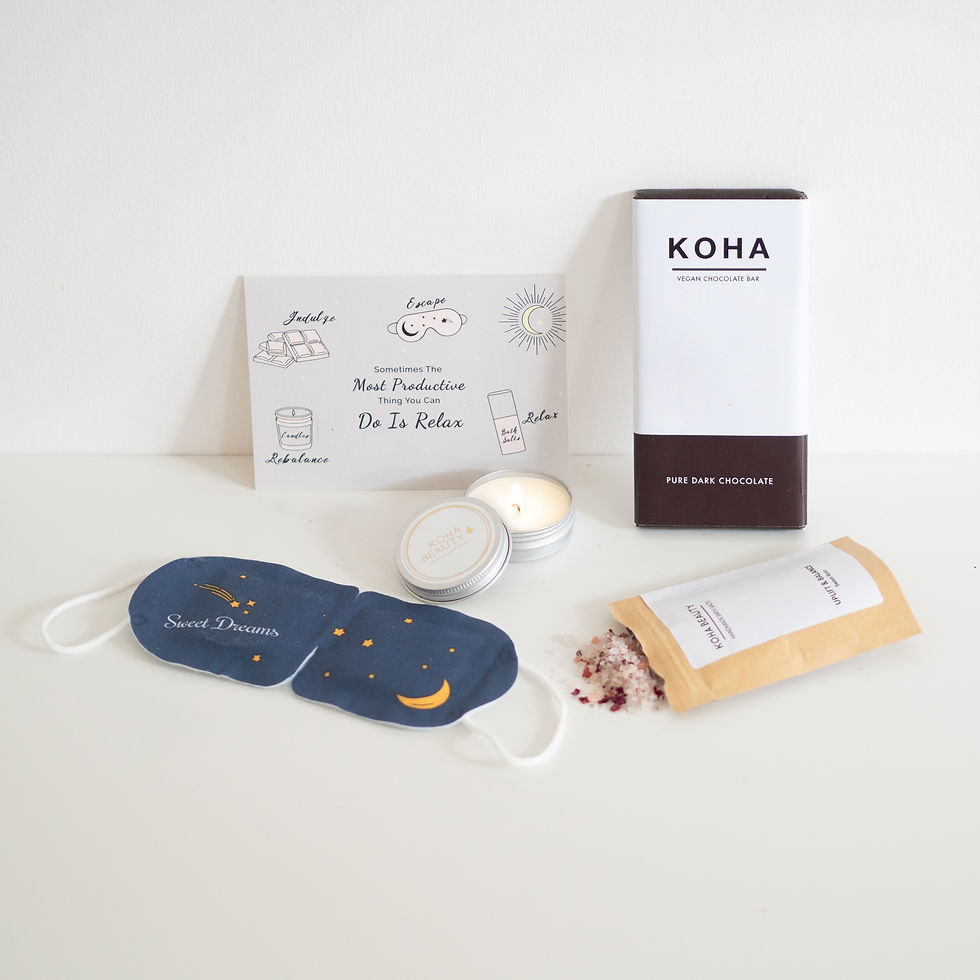 Products in the Sensory letterbox gift set