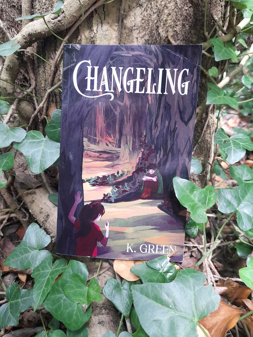 Changeling, by K. Green. Photo by the author.