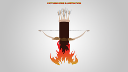 Catching Fire Illustration