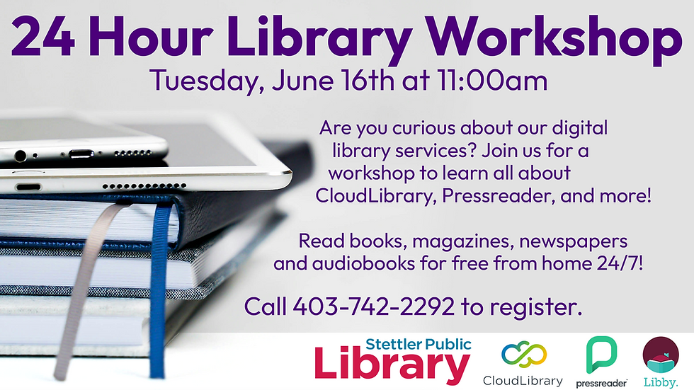24 Hour Library Workshop