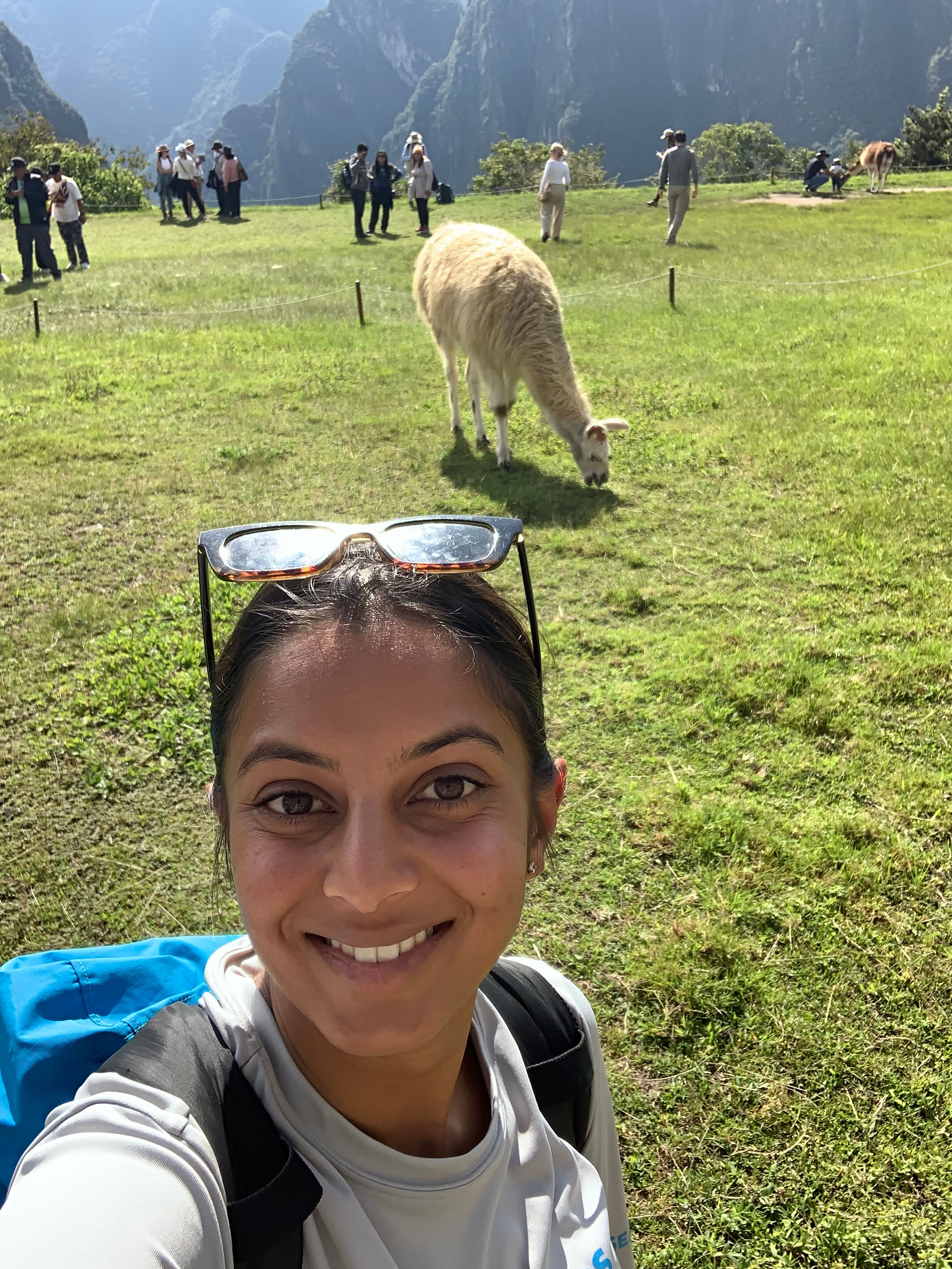 Me with a llama