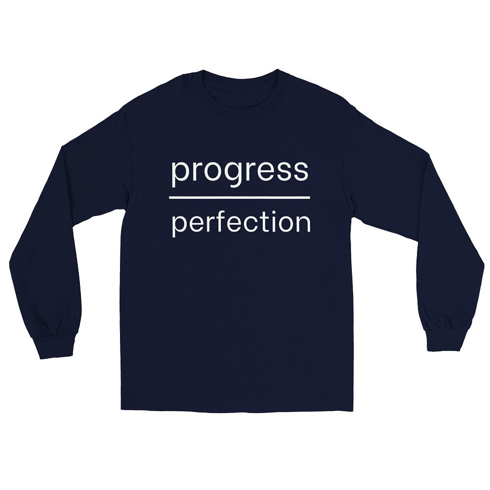 Thumbnail: Progress > Perfection Longsleeve