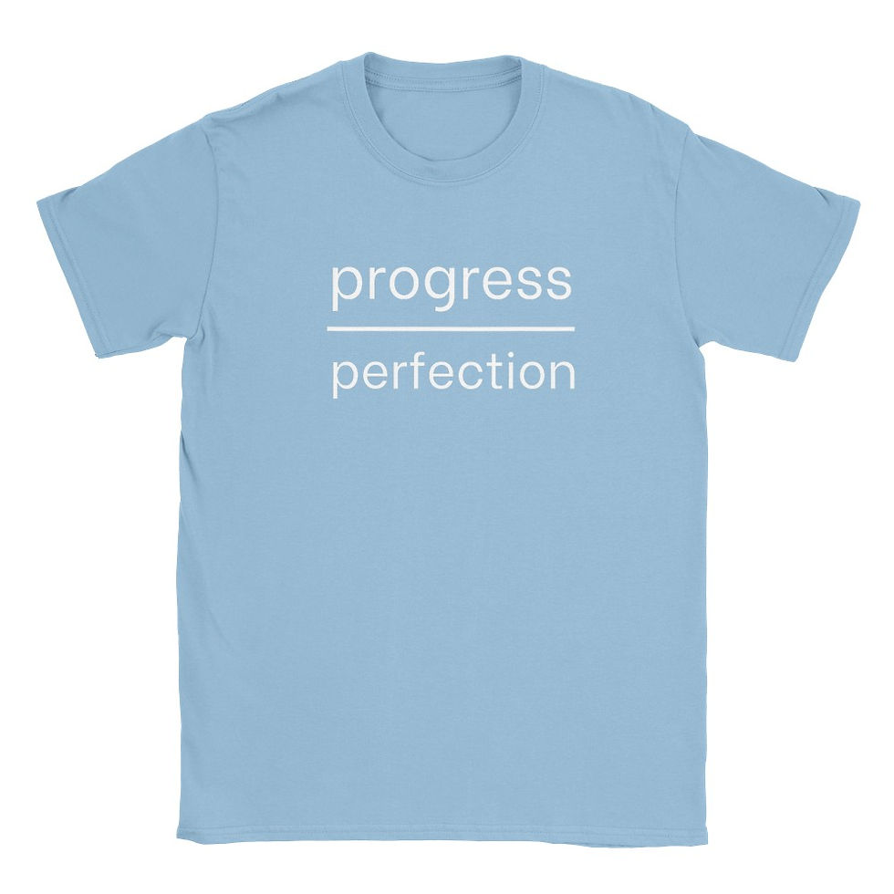 Thumbnail: Progress > Perfection T-shirt
