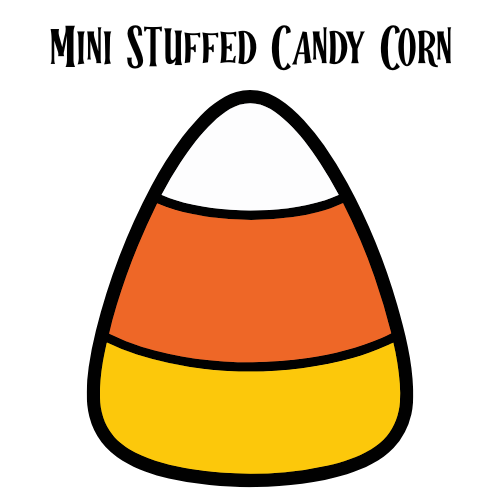 Mini Stuffed Candy Corn