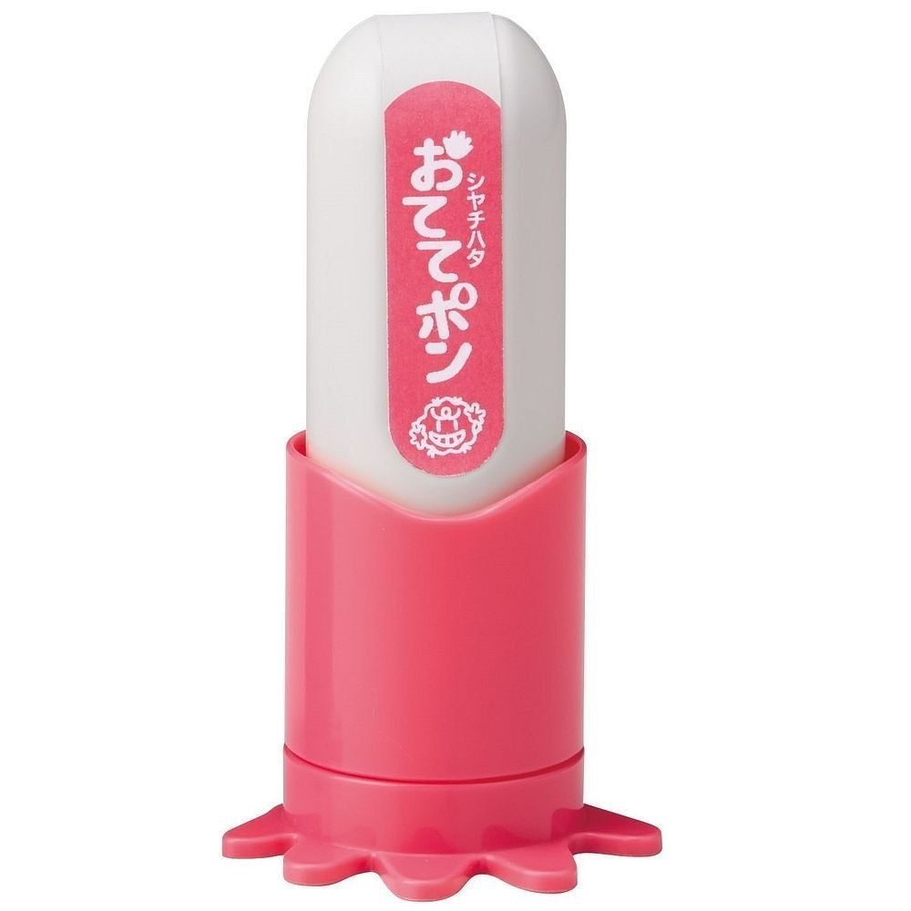 SHACHIHATA - 兒童練習洗手用印章 (粉紅)