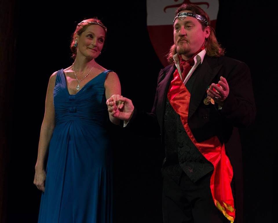 Claudius Addresses the Wedding Crowd