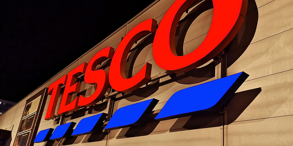 Tesco’s newest signage features AgiLight ULTRA 650 Color modules