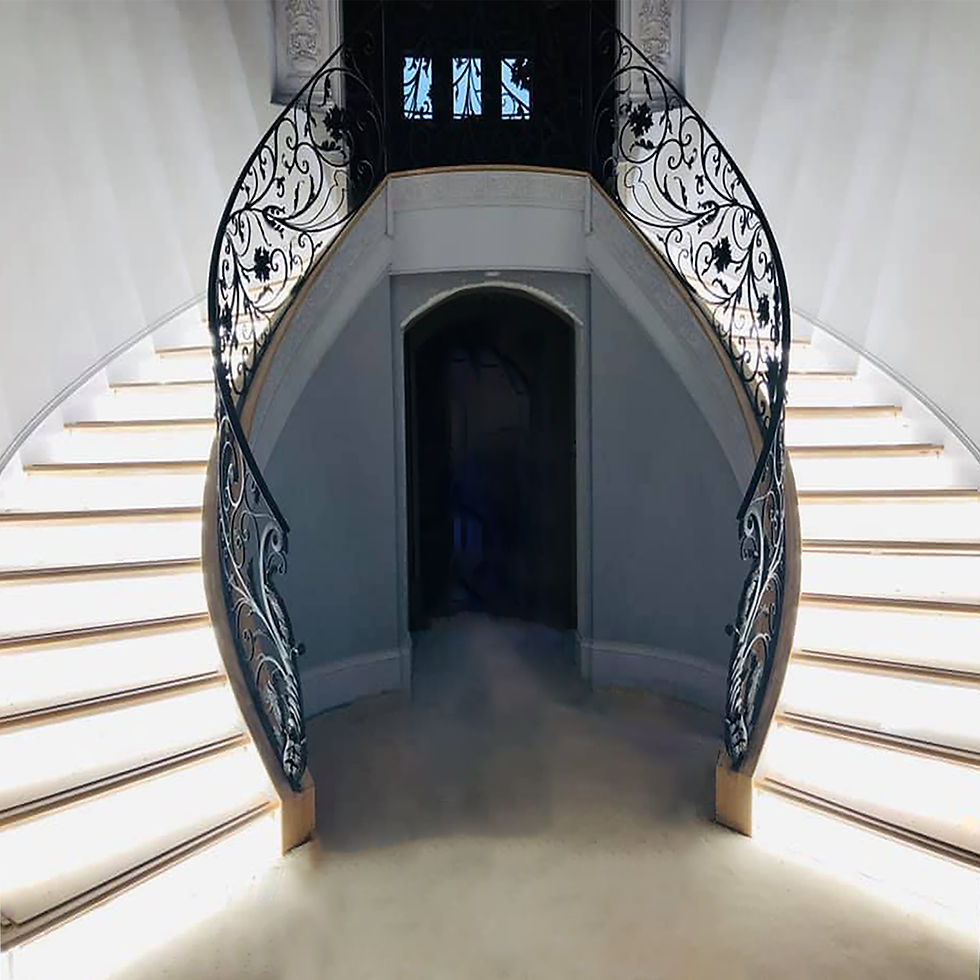 Auragami illuminated staircase