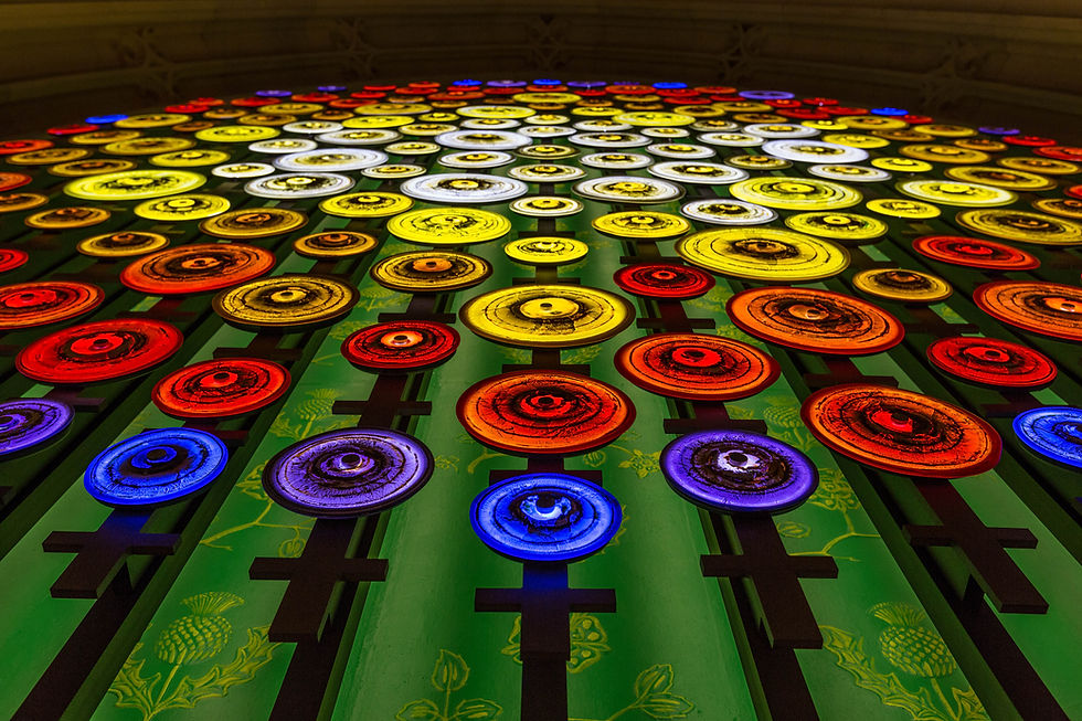New Dawn illuminated by shaped Applelec LED Light Sheet