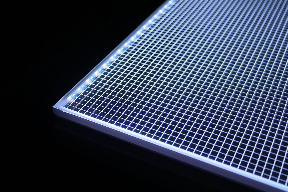 applelec LED Light Sheet panel delivering uniform backlighting for architectural applications