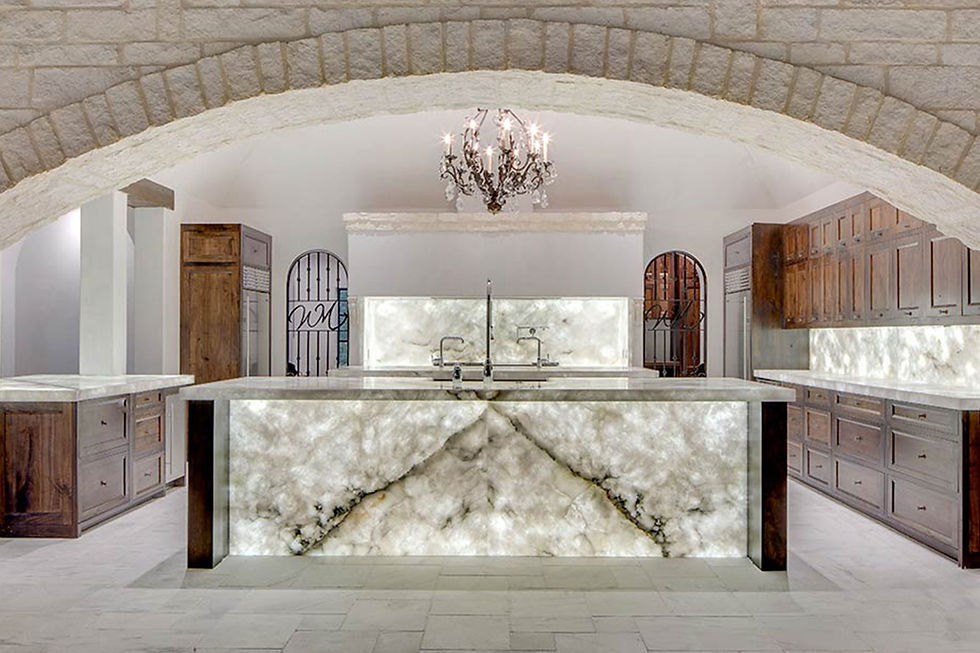 Applelec backlighting solutions for illuminated kitchen solid surfaces