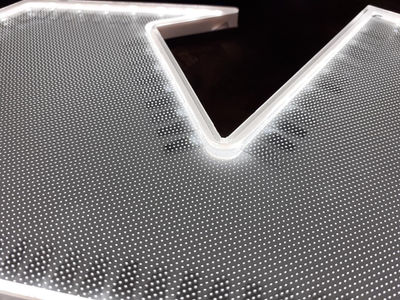 Sustainable LED Light Sheet manufactured in the UK by Applelec