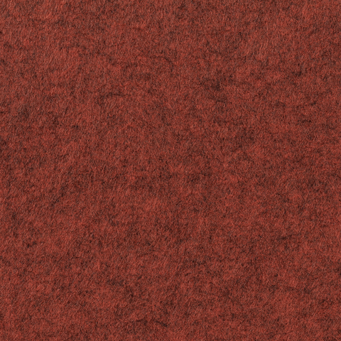 LumiSorb illuminated acoustic panel in Brick Red PET felt, available from Applelec Interiors with integrated lighting