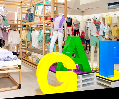 GAP built up acrylic letters | Applelec Trade Signage