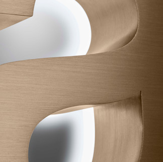 Applelec SignPik electroplated brushed bronze halo illuminated letters