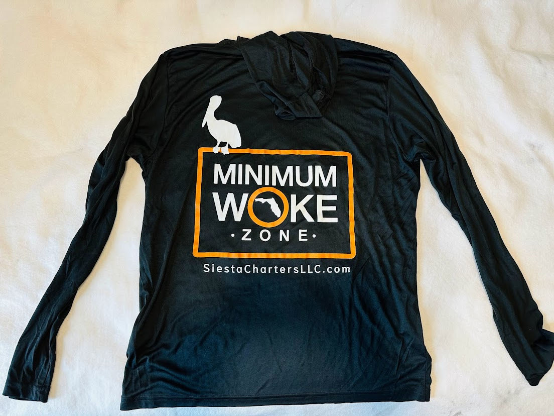Minimum Woke black performance hoodie