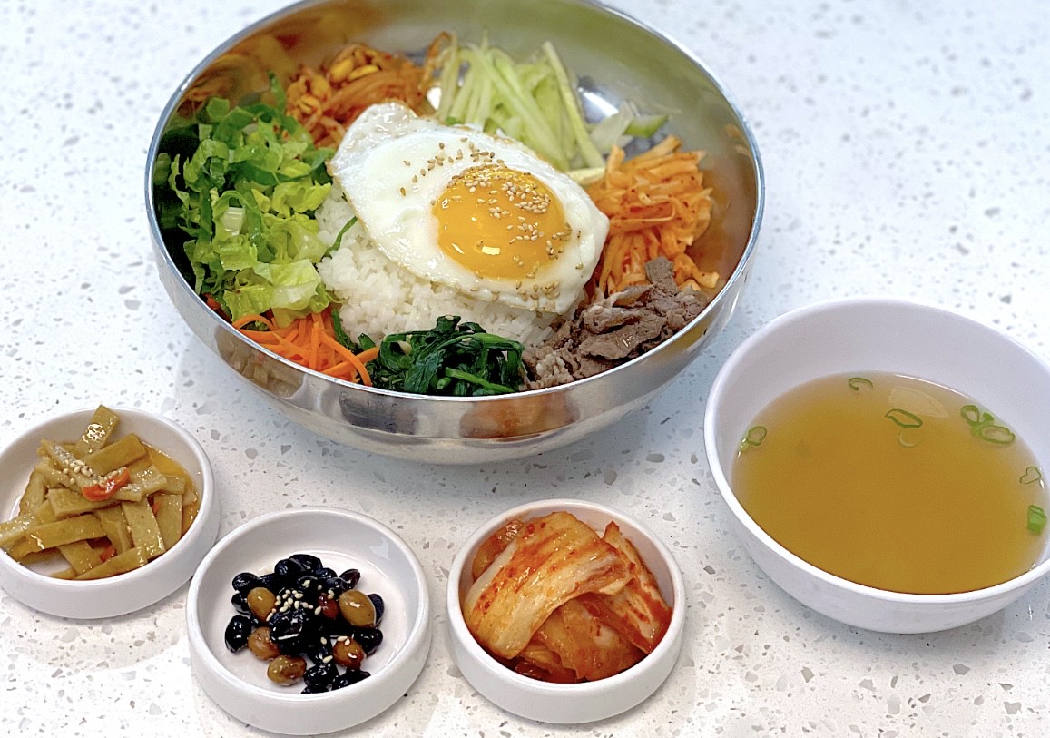 Arranged Food and Objects