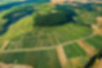 Aerial view Mont de Milieu