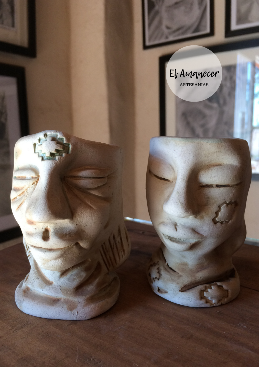 Caras rústicas 