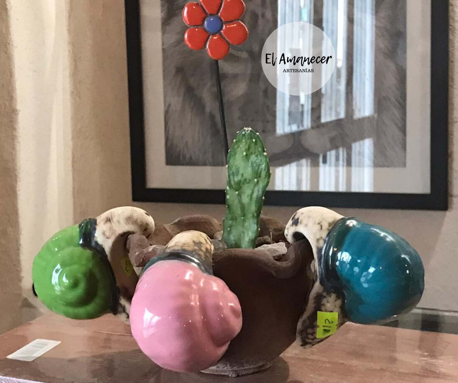 Caracoles para macetas 