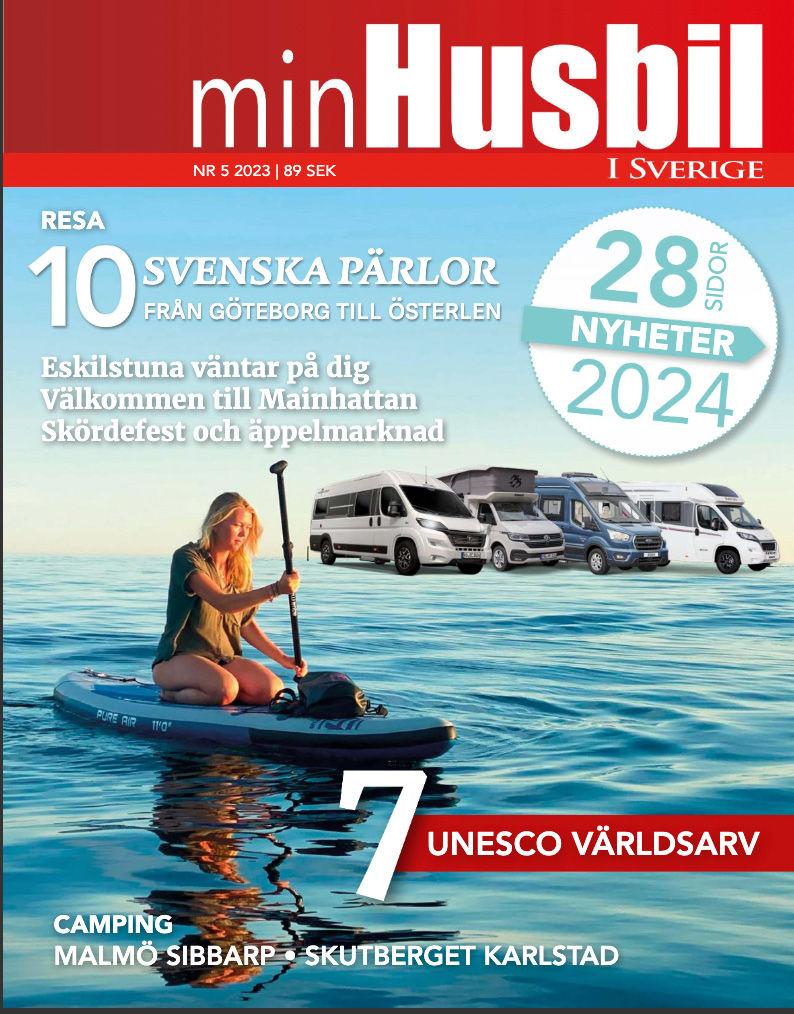 Omslagsbild Min husbil i Sverige